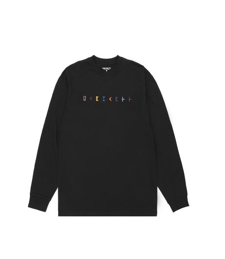 Carhartt L/S Horizontal T-Shirt Black