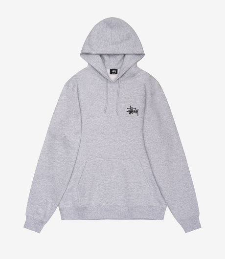 Stussy Basic Hood Ash Heather
