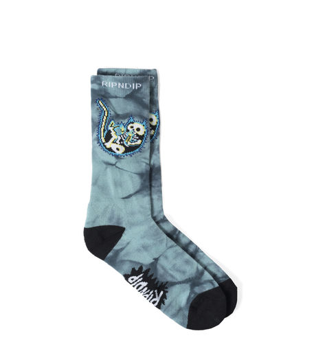 Ripndip Falling Eletricuted Socks Deep Sea Lighting Wash 