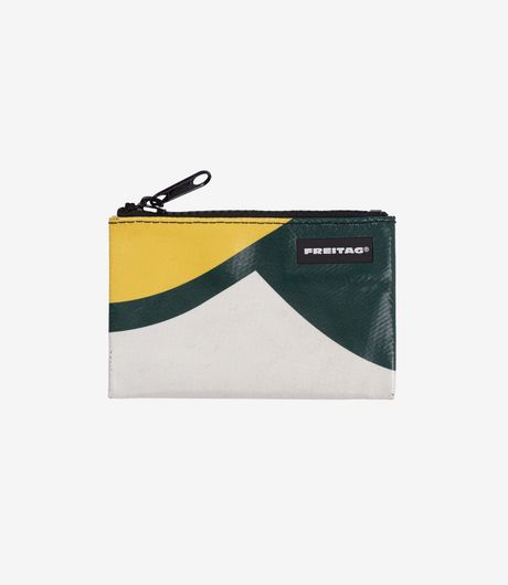 FREITAG F05 BLAIR Extra Small Pouch White/Green/Yellow