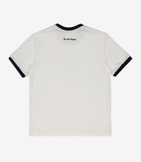 The Loose Company Flash Ringer T-Shirt White/Navy