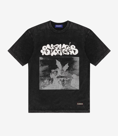 Devá States Fallen T-Shirt Washed Black