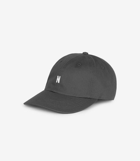 Norse Projects Twill Sports Cap Magnet Grey