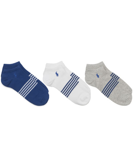 Ralph Lauren Low-Profile Stripe Socks Multi