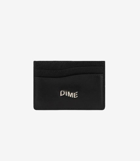 Dime Leather Cardholder Black