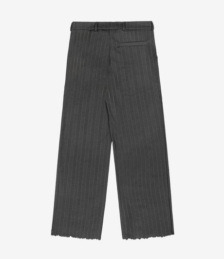 Umbro Formal Pinstriped Pants Dark Grey