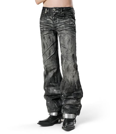 Racer Worldwide Vintage Waxed Denim Grey