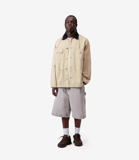 Carhartt WIP OG Chore Coat Moraga Twill Barchan/Black Rinsed