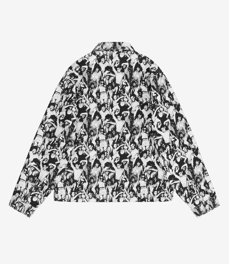 Stussy Beach Mob Bing Jacket Black