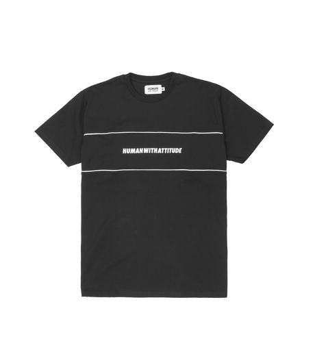 Human With Attitude ReflexionT-Shirt Black/3M