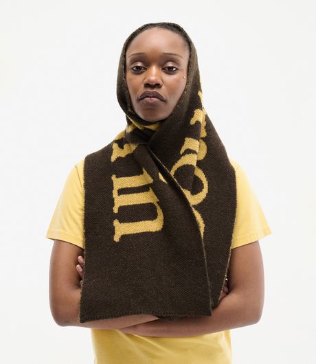 Carne Bollente Carne Spirit Scarf Brown