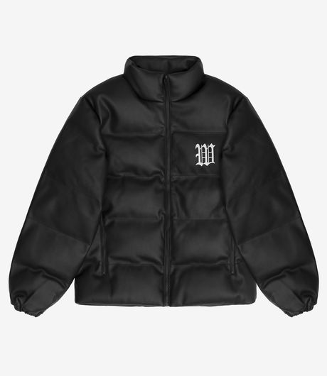 Wasted Paris Unleashed Puffer Jacket Black