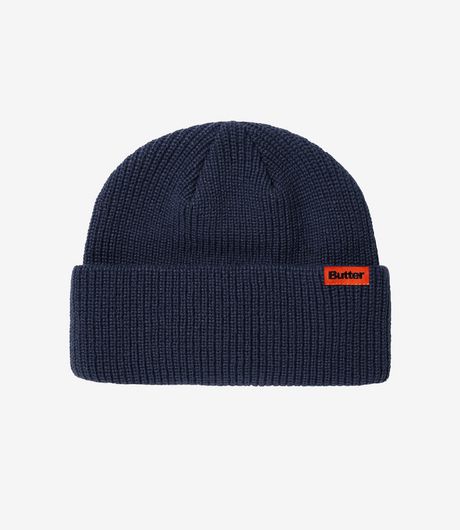 Butter Goods Tall Wharfie Beanie Navy