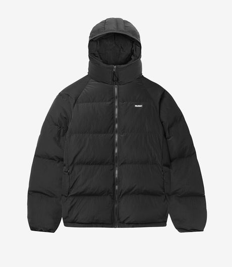 Butter Goods Hooded Puffer Jacket Black