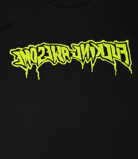 Fucking Awesome Drip Stamp Tee Black