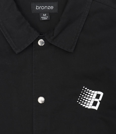 Bronze 56K Coach Jacket Paisley Black/Red