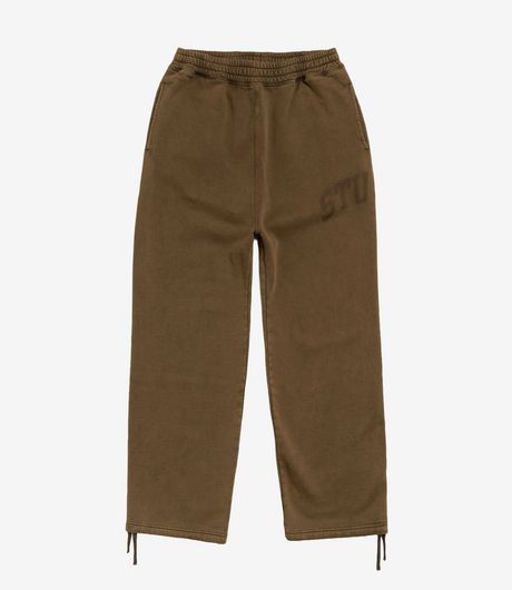 Stussy Faded Graphic Fleece Pant Olive