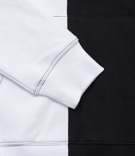 Sex SKateboards Split Logo Hoody Black/White