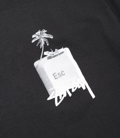 Stussy Esc Tee Black
