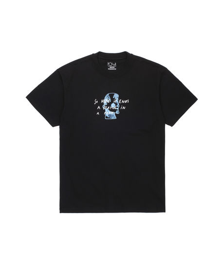 Polar Skate Co Marble Tee Black