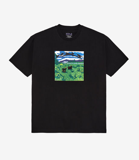 Polar Skate Co Meeeh Tee Black