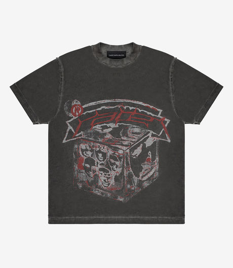 Racer Worldwide 'Red' T-Shirt Black