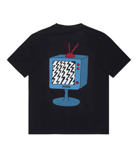 by Parra Channel Zero T-Shirt Black