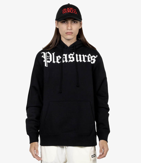 Pleasures Pub Hoodie Black