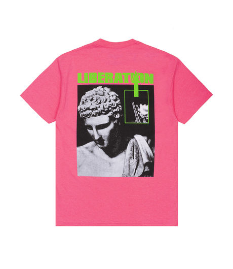Pleasures Liberation T-Shirt Hot Pink