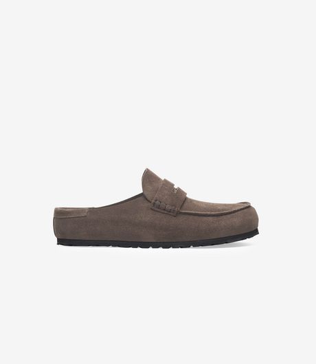 Birkenstock Naples Wrapped Regular Concrete Grey