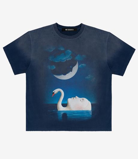 MISBHV Mind's Eye T-Shirt Washed Navy