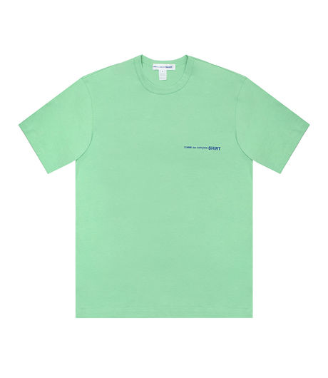 Comme des Garçons Shirt Front Logo T-Shirt Green