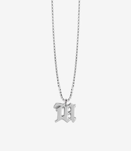 MISBHV The M Necklace Silver