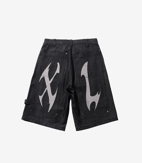 XLARGE Cut Out XL Loose Shorts Black