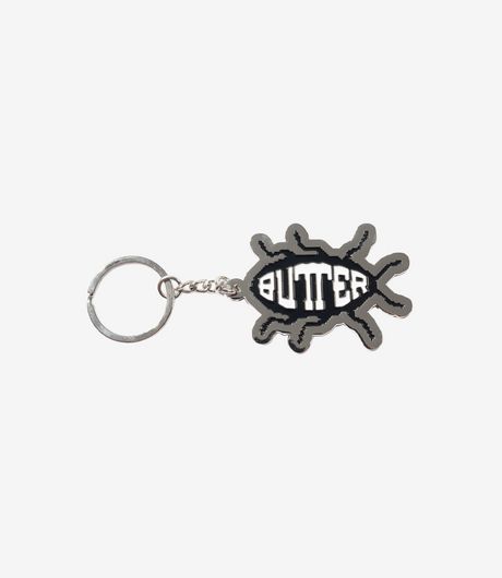 Butter Goods Roach Enamel Key Chain Silver