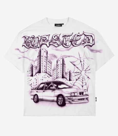 Wasted Paris ATM Boxy T-Shirt White