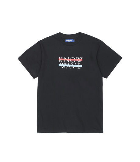 Know Wave x Black Dice Classic Wavelength Tee Black