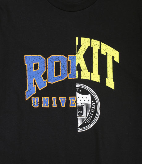 Rokit Dropout T-Shirt Black