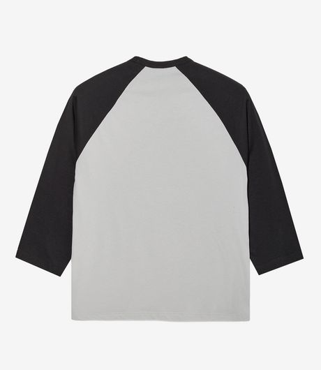 Polar Skate Co 3/4 Sleeve Tee Black/Silver