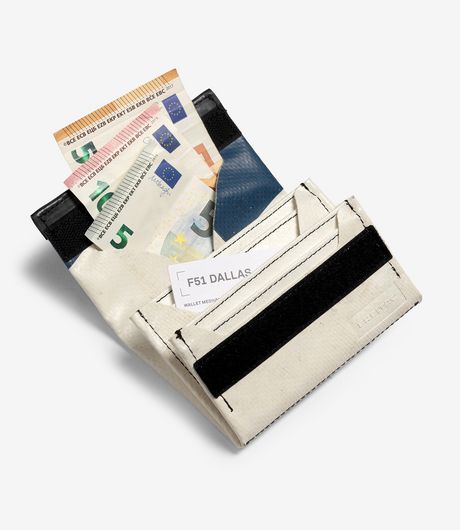 Freitag F51 Dallas Medium Wallet White/Navy