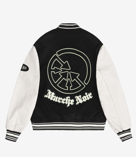 M+RC Noir MN Varsity Jacket Black