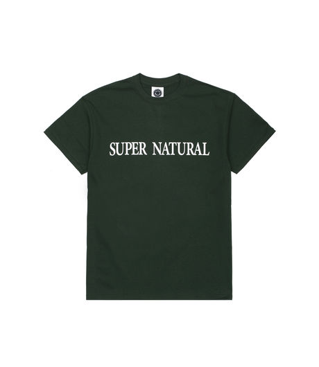 Good Morning Tapes Super Natural T-Shirt Dark Green