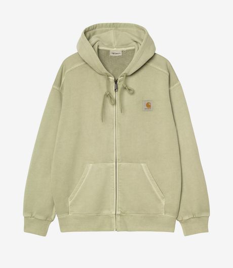 Carhartt WIP Hooded Nelson Jacket Gentle Green Garment Dyed