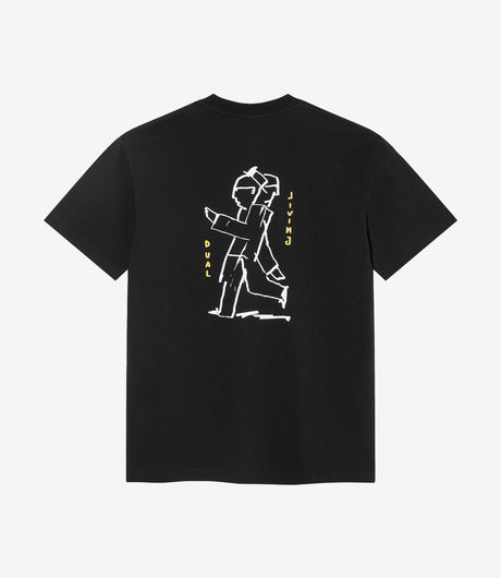 Polar Skate Co Dual Living Tee Black