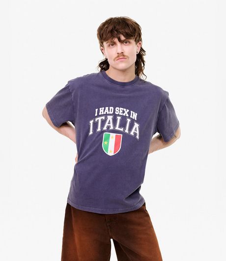 Carne Bollente Ciao Bella T-Shirt Navy