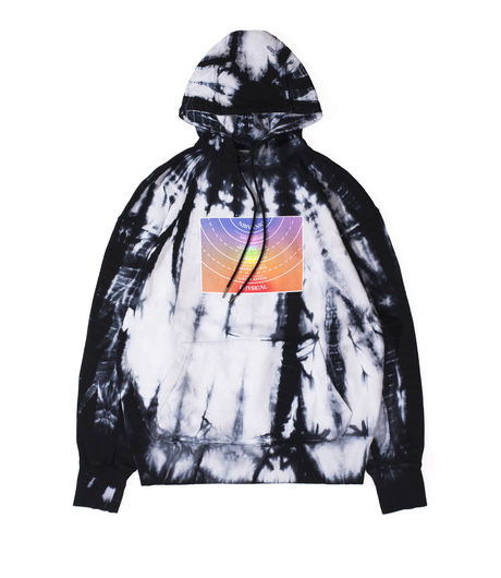 Daily Paper Halshi Hoodie Black Shibori