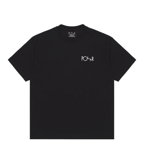 Polar Skate Co Stroke Logo Tee Black