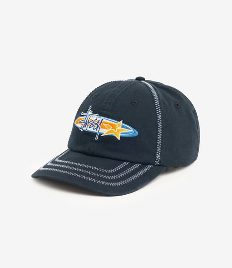 Stussy LP Oval Star Cap Black