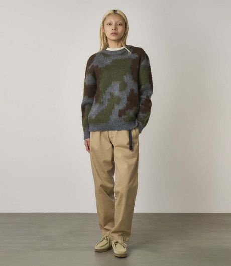 Gramicci Mohair Sweater Jungle Digi Camo