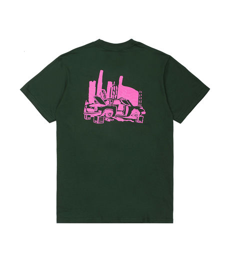 Fucking Awesome Wreck Tee Dark Green
